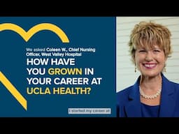 From Patient Transporter to Chief Nursing Officer: A Journey of Growth & Opportunity at UCLA