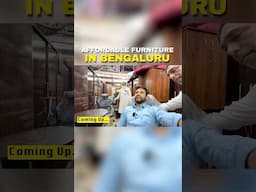 This Hidden Furniture Shop in Bangalore is UNREAL 😱🔥 Heavy Discounts Inside! | #btechwalavlogs
