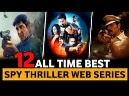 Top 12 Best Spy Thriller Web Series Hindi In 2025 | Best Raw Agent Web series