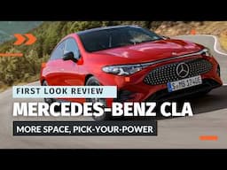 First Look Review: 2025 Mercedes-Benz CLA – Electric Innovation Meets Luxury