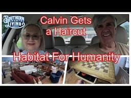 Habitat For Humanity Restore  --  Calvin Gets A Haircut?