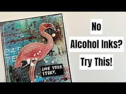 Don't Have Alcohol Ink? Try This Instead! - Pinterest Inspired