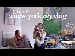 a balanced few days in my life in nyc — finding routine & wellness *chatty vlog*