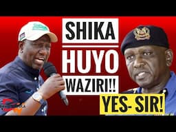RUTO ORDERS ARREST OF HIS OWN MINISTER!!