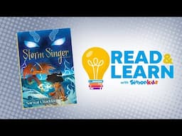Storm Singer read aloud with Sarwat Chadda | Read & Learn with Simon Kids