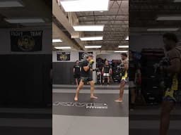Muay Thai Kick-Punch technique #muaythai #kickboxing #martialarts