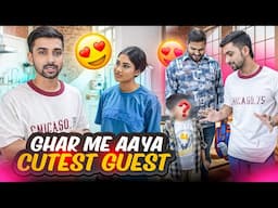 Ghar aye aj cutest guest