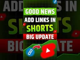 New Update for YouTube Shorts: EASY Link Adding for Creators in 2025!