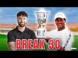 Can U.S. OPEN CHAMPION Michael Campbell And I Break 30 Over 9 Holes?
