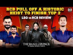 Historic Heist! RCB’s Epic Comeback Secures Top 2 Spot | The Small Council Review