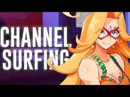 At the Drive-In with Burger Boy! 📺🏄CHANNEL SURFING [Livestream]