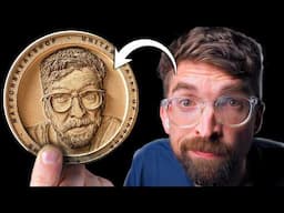 3D Engrave Any Image Onto a Coin (Step by Step Process)