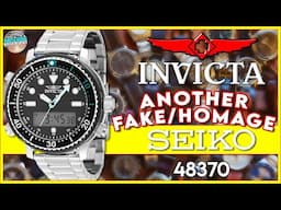 Another Fake/Homage/Garbage Watch From Invicta! | Invicta Seiko Arnie Homage 50m Quartz 48370