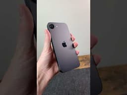 iPhone 16e Black Unboxing 👀