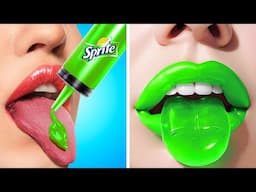 WEIRD WAYS TO SNEAK CANDY! Genius Snack Hacks & Awkward Moments by 123 GO! FOOD