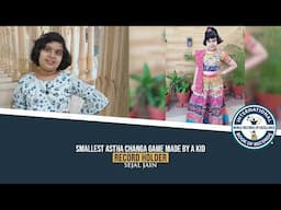 SMALLEST ASTHA CHANGA GAME MADE BY A KID