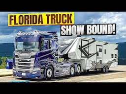 Hauling My RV with the Scania Truck to Florida!