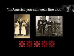 Izzy Fernando: Rusyn wedding clothing and the Lemko mock wedding tradition
