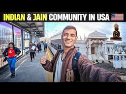 Visiting America's Countryside that have Indian Neighbourhood & Jain Temple 🇺🇸