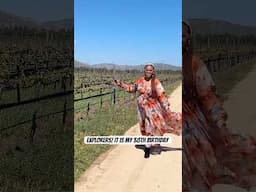 Birthday Trip to Valle de Guadalupe Mexico #shorts