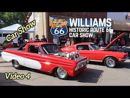 Classic Car Show Historic Route 66 Car Show Williams Arizona 2025 Hot Rods & Trucks Video #4 #car