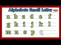 Capital & Small Letters | ABCD Alphabets Capital Letters | Abcd Small Letter writing practice