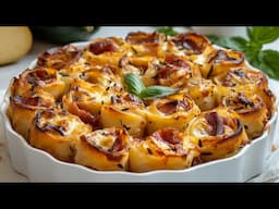 I Could Eat These Eggplant Rolls Every Day! Guests Go Crazy for This Recipe!