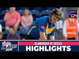 Sussex vs Glamorgan | Cricket Highlights | Vitality Blast | 14th June 2025