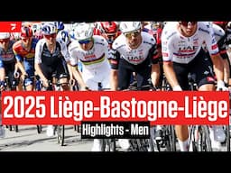 Highlights: Liège-Bastogne-Liège 2025 - Men