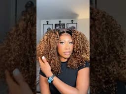 Glueless wig install 😍