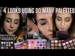 4 LOOKS using SO MANY Indie Palettes | Adept Cosmetics, Viseart, NOMAD, Electrum, & MORE!