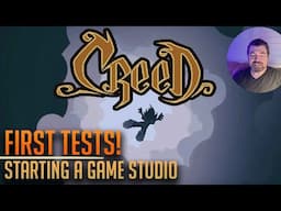 STARTING A GAME STUDIO - My First SOLO INDIE GAME EXPERIMENTS -  CREED