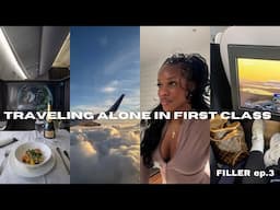 12 HOURS IN A $5,000 FIRST CLASS AIRPLANE SEAT ALONE AT 24 YEARS OLD