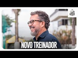 CLEBER XAVIER E NOVA COMISSÃO CHEGAM AO CT REI PELÉ