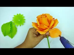 3 Easy Steps to Create BEAUTIFUL Paper Flower Roses | DIY Paper Flower Roses