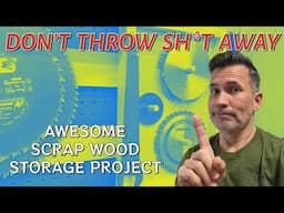 Scrap Wood Project Ideas: How to Build a Dado Set Storage Rack