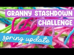 2025 GRANNY Stashdown CROCHET Challenge (SPRING Update!)
