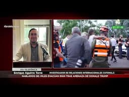 Enrique Aguirre nos habla sobre los atentados recientes entre Israel e Irán