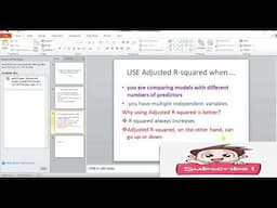 R-squared vs Adjusted R-squared: Which One Should You Use? (English)
