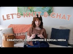Is Instagram/TikTok hurting our creativity? Deinfulencing knitters with this knit & chat