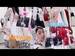 🍓 Rs.15,000/- SAVANA HAUL | wardrobe update ( try-on, outfit inspo, viral bag charms )