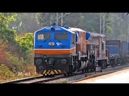 15 in 1 : CRS SPECIAL & SUPERFAST DIESEL ELECTRIC TRAINS on BANGALORE HUBLI LINE | Indian Railways