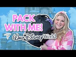 Pack with Me for My First Disney World Adventure Alone! 🧳✨✈️