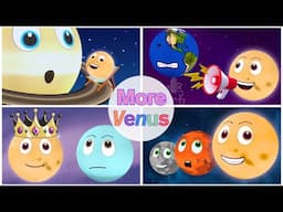 More Planet Venus | Best of | Videos for Kids | Space for kids