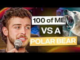 100 of @georgeclarkey Vs 1 Polar Bear!