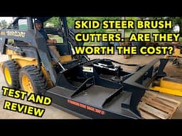 Buying A Skid Steer Bush Hog.  Rut Manufacturing Model SS-BM-60