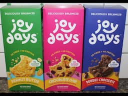Joydays Soft Baked Cookies: Peanut Butter, Chocolate Chip & Double Chocolate Review