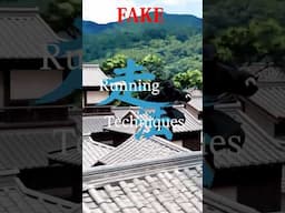 #shorts  Ninja Real or Fake - Running Techniques -