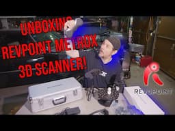 Lets Unbox The Revopoint MetroX 3d Scanner So We Can Scan Car Parts!