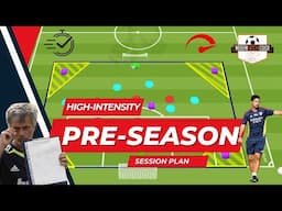 Full High-Intensity Pre-Season Session Plan with Attacking Focus!!